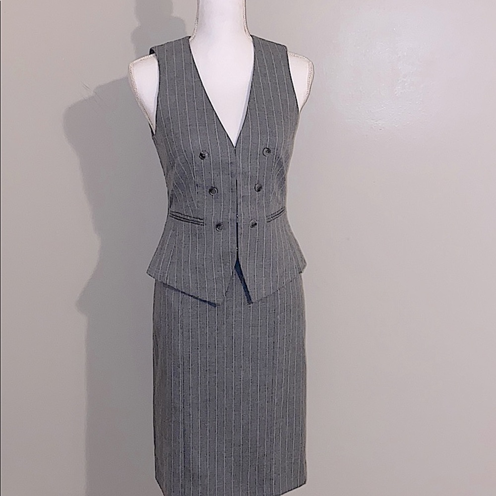 Antonio Melani Pinstripe Suit